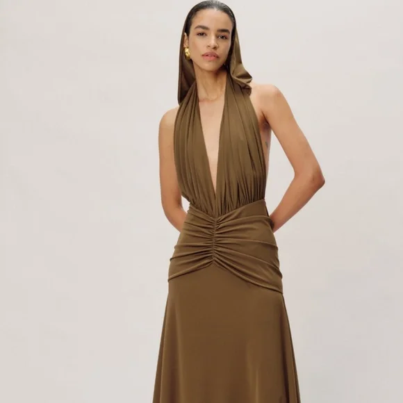 Ronny Kobo Hunter Hooded Gown - Picture 2 of 12